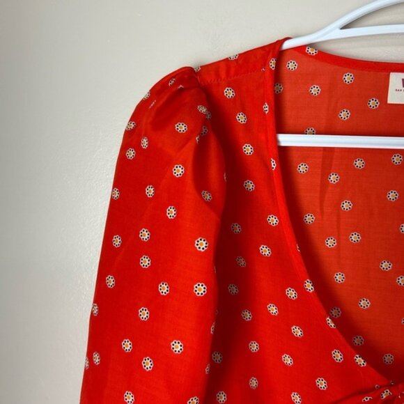 Levi’s Fawn Tie Blouse - Picture 4 of 9